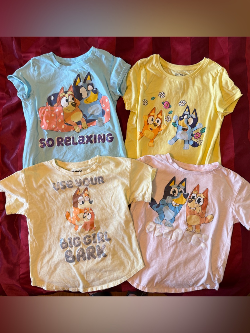 Girls Graphic Tee Bundle - Size 7/8